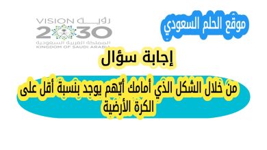 من خلال الشكل الذي أمامك أيّهم يوجد بنسبة أقل على الكرة الأرضية